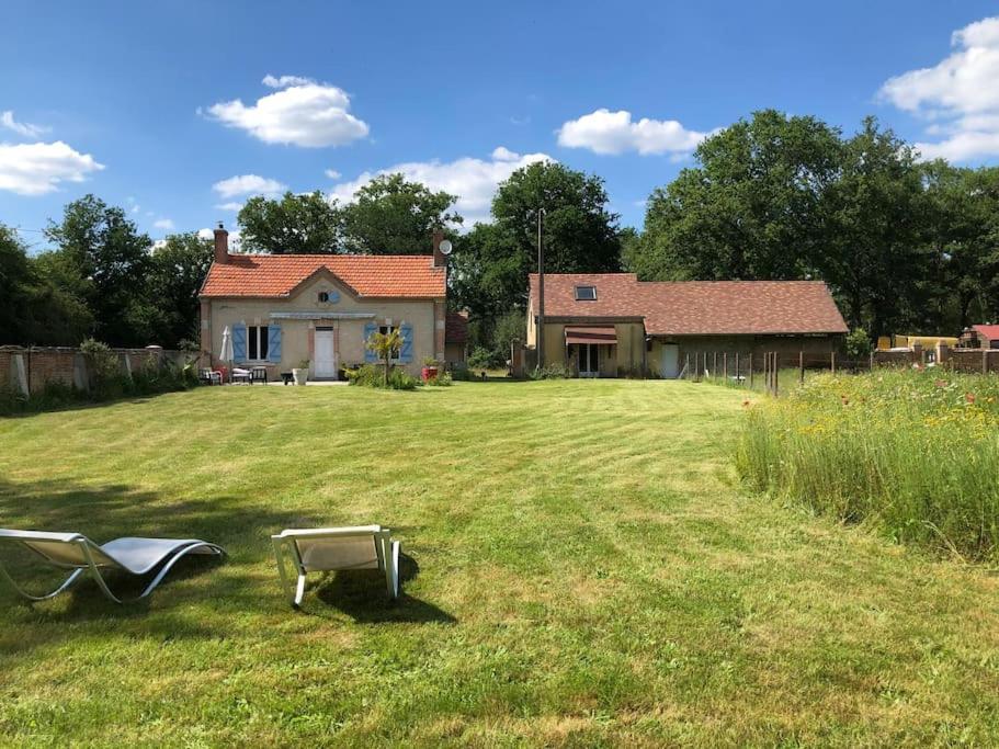 Maison Au Milieu Des Bois Et Des Animaux Jouy-le-Potier Ngoại thất bức ảnh